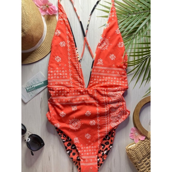 Maaji Animal Print Safari One Piece Swimsuit - Picture 5 of 13